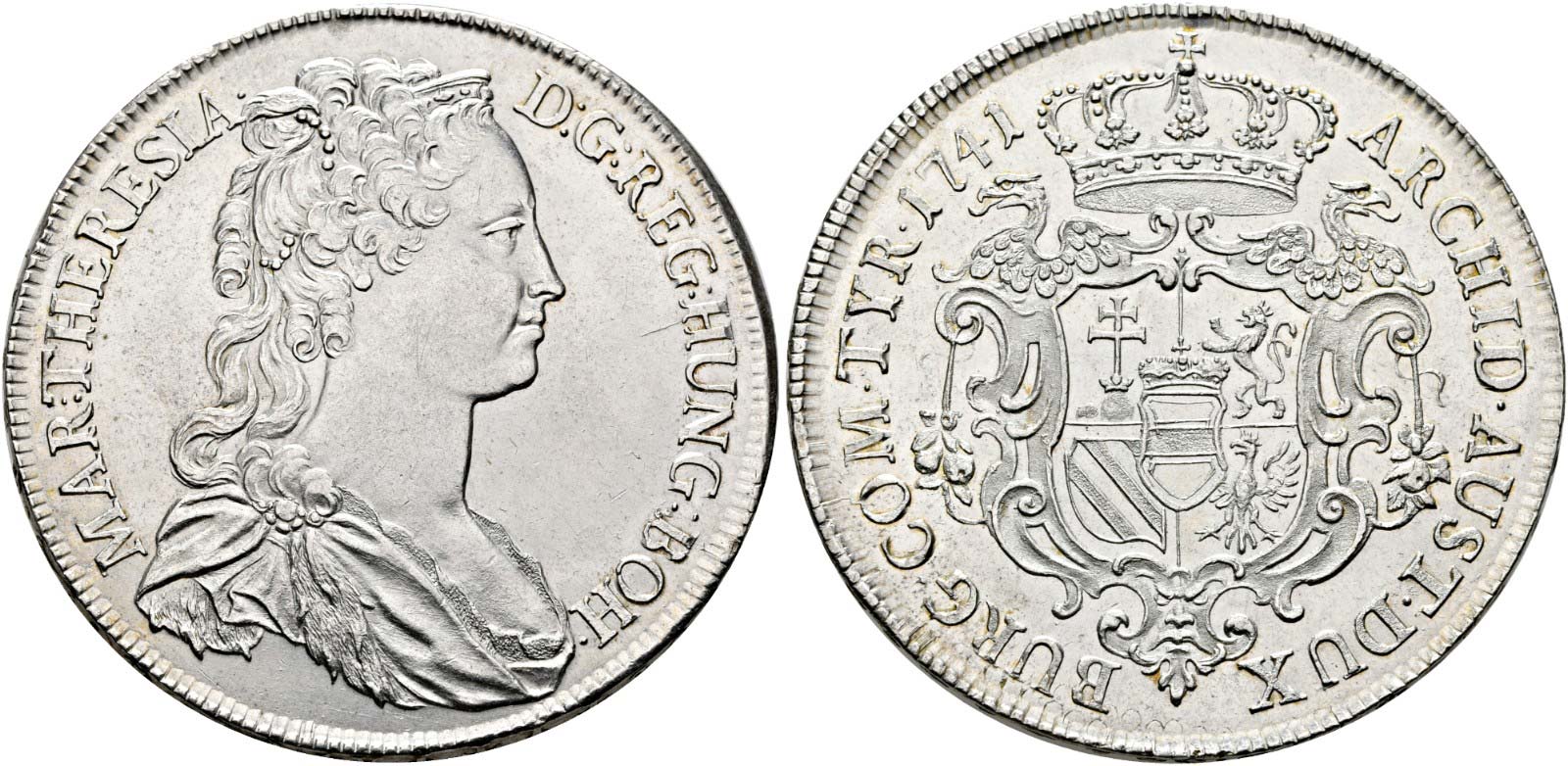 stagno personaggio 90mm-Blank 1740-1780 Kaiserin Maria Theresia 