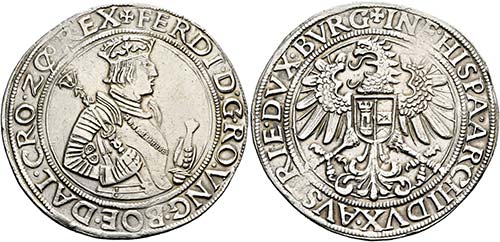 (D)   Ferdinand I. 1521-1564.  ... 