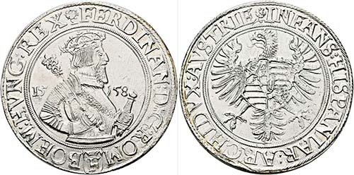 (D)   Ferdinand I. 1521-1564.  ... 