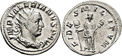 (D)   Valerianus I. (253-260).  ... 