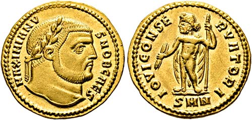 (D)   Galerius (305-311).  als ... 