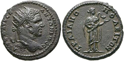 Traianus 98-117 - Lokalbronze ... 