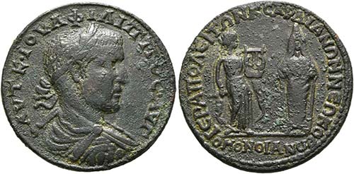 Philippus I. 244-249 - Lokalbronze ... 