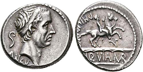 L. Marcius Philippus - Denarius ... 