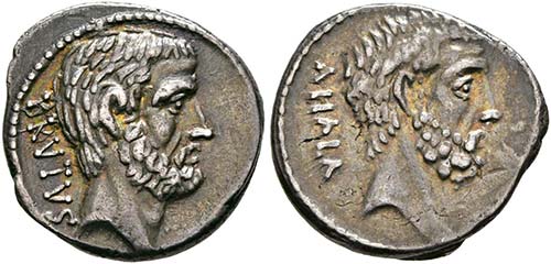 M. Iunius Brutus - Denarius (3,52 ... 