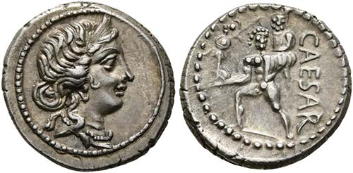 C. Iulius Caesar - Denarius (3,89 ... 