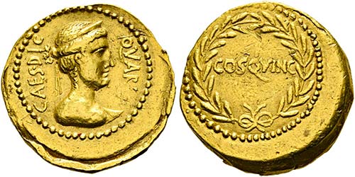 C. Iulius Caesar - Aureus (8,07 ... 