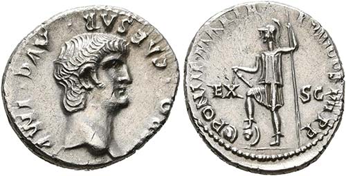 Nero (54-68) - Denarius (3,65 g), ... 