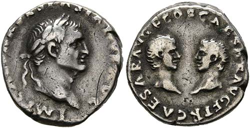 Vespasianus (69-79) - Denarius ... 