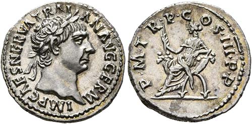 Traianus (98-117) - Denarius (3,48 ... 