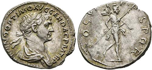 Traianus (98-117) - Denarius (3,34 ... 