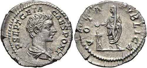 Geta (209-211) - als Caesar ... 