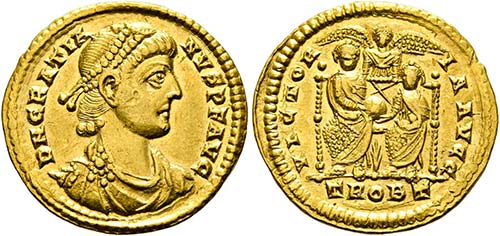 Gratianus (367-383) - Solidus ... 