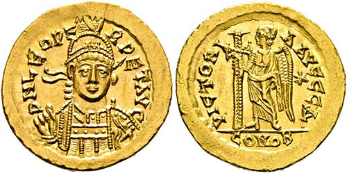 Leo I. (457-474) - Solidus (4,48 ... 