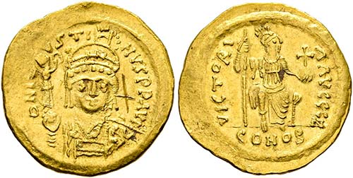 Iustinus II. (565-578) - Solidus ... 