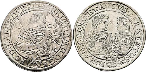 Christian II. gest. 1611 - Taler ... 