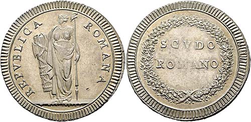 Repubblica Romana 1798-1799 - ... 