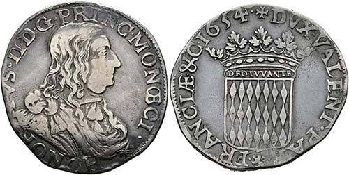 Honore II. 1604/1633-1662 - Écu ... 
