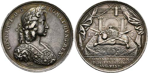 Joseph I. 1705-1711 - AR-Medaille ... 