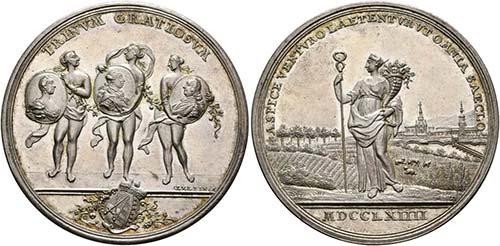 Xaver 1763-1768 - AR-Medaille ... 