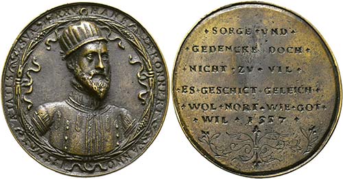 Danzig - Bronzegussmedaille 1539 ... 