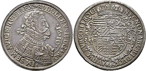 Rudolf II. 1576-1612 - Taler 1610 ... 