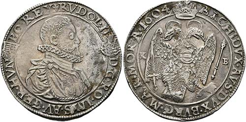 Rudolf II. 1576-1612 - Taler 1604 ... 