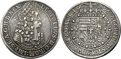Leopold I. 1657-1705 - Taler 1696 ... 