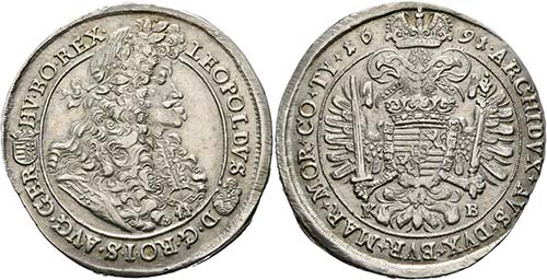 Leopold I. 1657-1705 - Taler 1691 ... 
