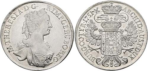Maria Theresia 1740-1780 - 1/2 ... 