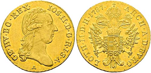 Josef II. 1765-1790 - Dukat ... 