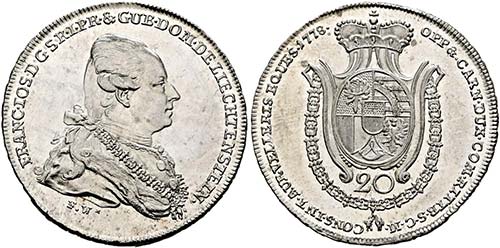 Franz Joseph 1772-1781 - 20 ... 
