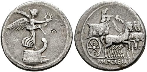 C. Caesar Octavianus - Denarius ... 