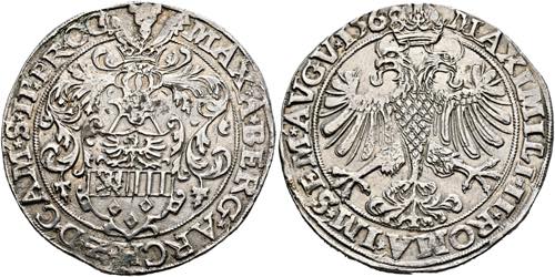 Maximilian de Berghes 1556-1570 - ... 