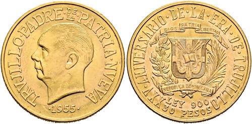 DOMINIKANISCHE REPUBLIK - 30 Pesos ... 