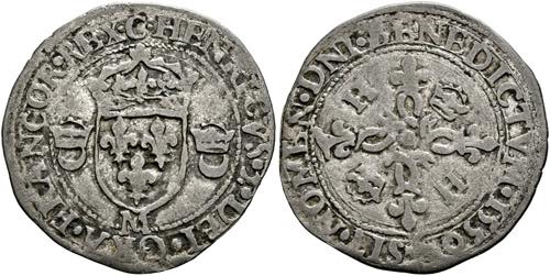 Heinrich II.1547-1559 - Douzain ... 