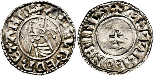Aethelred II. 978-1016 - Penny ... 
