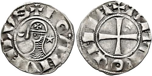 Boemund III. 1149-1163 - Denar o. ... 