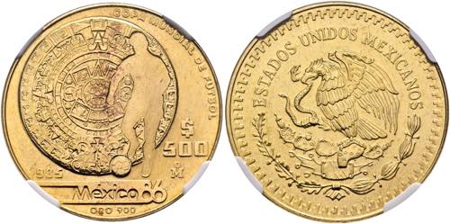 MEXIKO - 500 Pesos 1985, ... 