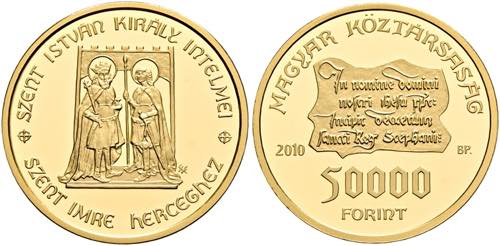 UNGARN - 50.000 Forint 2010, Hl. ... 