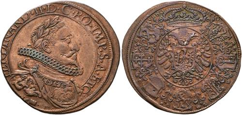 Ferdinand II. 1619-1637 - Cu-Jeton ... 
