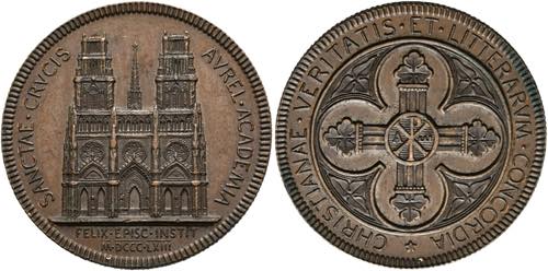 Orleans - AE-Medaille (32mm) 1863 ... 