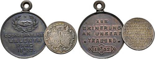 Prag - Lot 7 Stück; AE-Medaille ... 