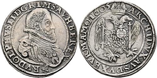 Rudolf II. 1576-1612 - Taler 1605 ... 