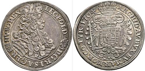 Leopold I. 1657-1705 - 1/2 Taler ... 