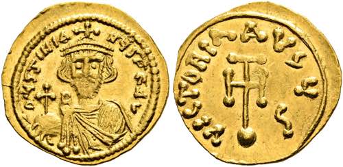 BYZANZ - Iustinianus II. (685-695) ... 
