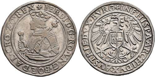RDR - Ferdinand I. 1521-1564 - 1/2 ... 