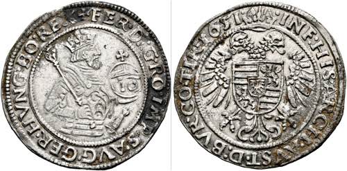 RDR - Ferdinand I. 1521-1564 - 10 ... 