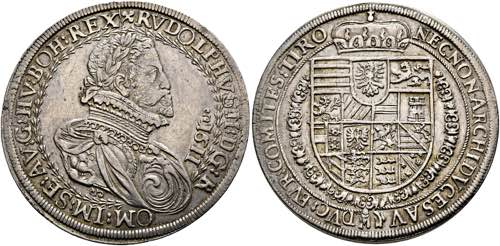 RDR - Rudolf II. 1576-1612 - Taler ... 