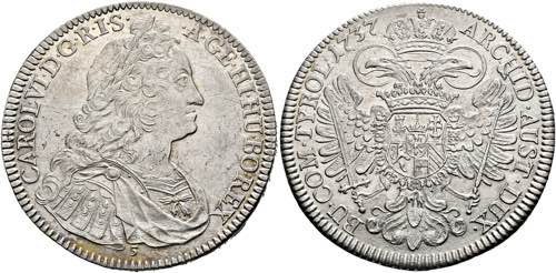 RDR - Karl VI. 1711-1740 - Taler ... 